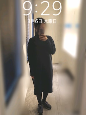 「WALSH（ウォルシュ）のアイテム」を使った、mokoさん（レディース・157cm）の冬コーディネート