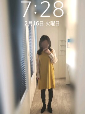 mokoさん（レディース・157cm）の冬コーディネート