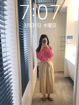 mokoさん（レディース・157cm）の春コーディネート