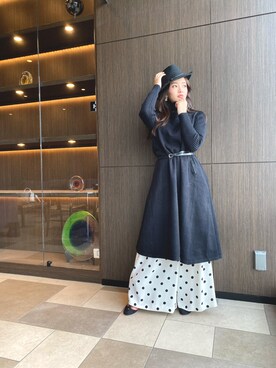 「so youのアイテム（ワンピース/ドレス、ブラック系）」を使った、soyoutokyoさんの冬コーディネート