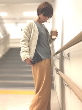 chanaiさん（レディース・160cm）の秋コーディネート