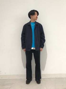 「HANES（ヘインズ）のアイテム（スウェット）」を使った、ko-kiさん（メンズ・165cm）の春コーディネート