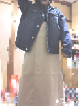 「Honeys」｜「アイテム（デニムジャケット）」を使った、🍯ⓜⓞⓜⓞⓚⓐ🍯さん（レディース・145cm）の春コーディネート