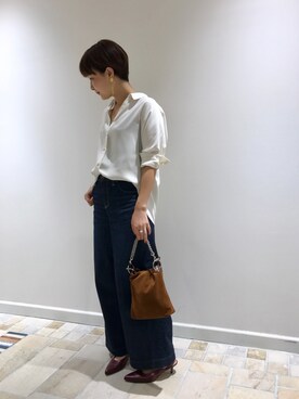 「ヤヌーク」｜ayanoさん（レディース・158cm）の秋コーディネート