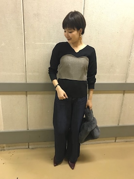 ayanoさん（レディース・158cm）の秋コーディネート