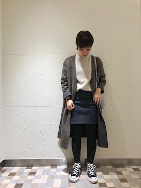 ayanoさん(レディース・158cm)の冬コーディネート