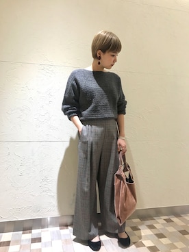 ayanoさん（レディース・158cm）の冬コーディネート