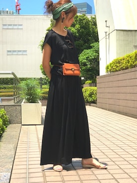 ATOHARAさん（レディース・164cm）の夏コーディネート