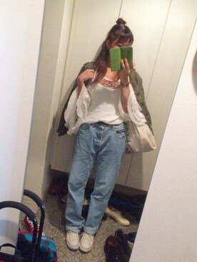 めんさん（レディース・159cm）の春コーディネート