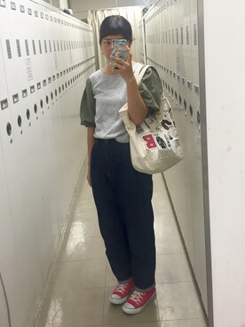 めんさん（レディース・159cm）の春コーディネート