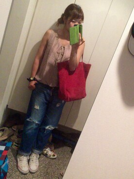 めんさん（レディース・159cm）の春コーディネート