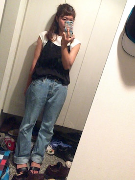 めんさん（レディース・159cm）の春コーディネート