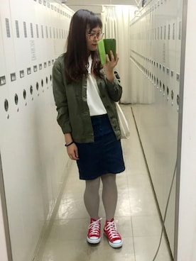 めんさん（レディース・159cm）の春コーディネート