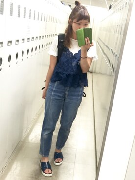 めんさん（レディース・159cm）の春コーディネート