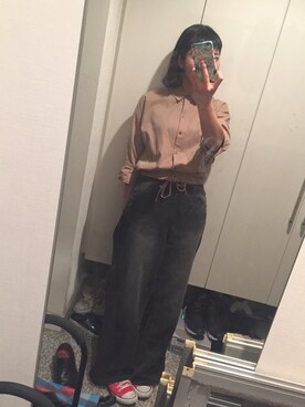 めんさん（レディース・159cm）の春コーディネート