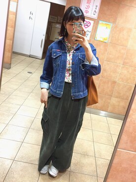 めんさん(レディース・159cm)の春コーディネート