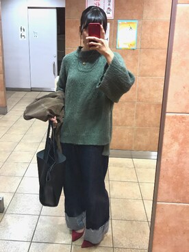 めんさん（レディース・159cm）の秋コーディネート