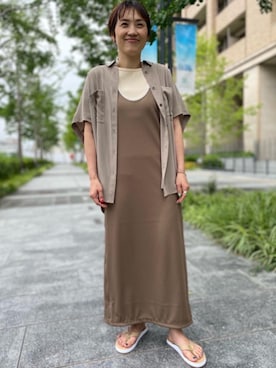 「☆この夏取り入れたいアメスリトップス」｜nemu kubotaさん（レディース・157cm）の夏コーディネート