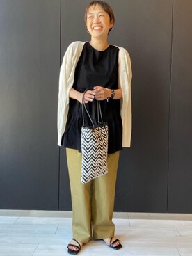 nemu kubotaさん（レディース・157cm）の夏コーディネート