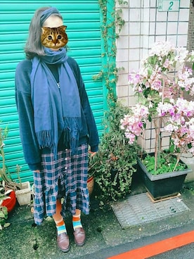 「Sassy（サッシー）のアイテム」を使った、炸蝦さん（レディース・165cm）の春コーディネート