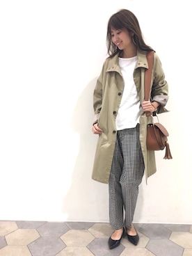 「リップスター」｜「アイテム（その他アウター）」を使った、lipstar_officialさん（レディース・158cm）の春コーディネート