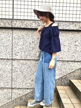 lipstar_officialさん（レディース・158cm）の春コーディネート