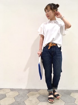 「LIPSTAR（リップスター）のアイテム」を使った、lipstar_officialさん（レディース・153cm）の夏コーディネート