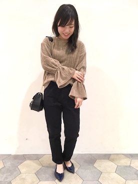 「LIPSTAR（リップスター）のアイテム」を使った、lipstar_officialさん（レディース・153cm）の秋コーディネート