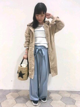 「リップスター」｜「アイテム（その他アウター）」を使った、lipstar_officialさん（レディース・153cm）の冬コーディネート
