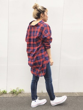 lipstar_officialさん(レディース・154cm)の春コーディネート