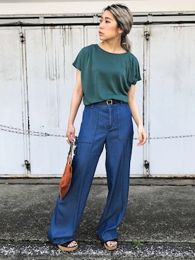 lipstar_officialさん(レディース・154cm)の夏コーディネート