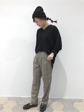 「LIPSTAR（リップスター）のアイテム」を使った、lipstar_officialさん（レディース・153cm）の秋コーディネート