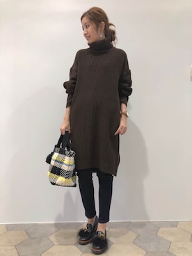 「LIPSTAR（リップスター）のアイテム」を使った、lipstar_officialさん（レディース・158cm）の秋コーディネート