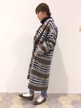 「リップスター」｜「アイテム（その他アウター）」を使った、lipstar_officialさん（レディース・153cm）の秋コーディネート