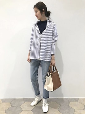 「LIPSTAR（リップスター）のアイテム」を使った、lipstar_officialさん（レディース・158cm）の春コーディネート