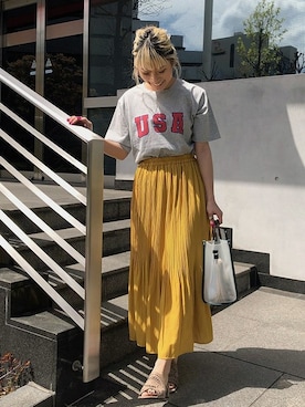 lipstar_officialさん（レディース・154cm）の春コーディネート