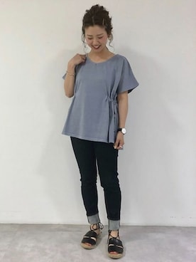 lipstar_officialさん(レディース・152cm)の夏コーディネート