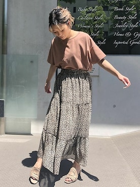 「LIPSTAR（リップスター）のアイテム」を使った、lipstar_officialさん（レディース・154cm）の夏コーディネート