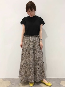 「リップスター」｜「アイテム（バレエシューズ）」を使った、lipstar_officialさん（レディース・153cm）の夏コーディネート