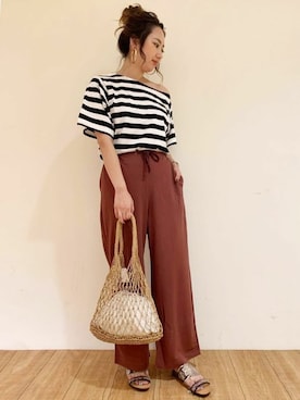 「LIPSTAR（リップスター）のアイテム」を使った、lipstar_officialさん（レディース・164cm）の夏コーディネート