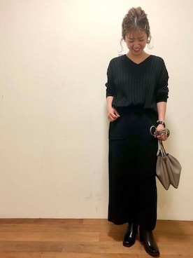 「LIPSTAR（リップスター）のアイテム」を使った、lipstar_officialさん（レディース・152cm）の秋コーディネート