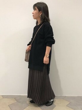 「LIPSTAR（リップスター）のアイテム（ワンピース）」を使った、lipstar_officialさん（レディース・153cm）の秋コーディネート