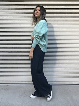 「LIPSTAR（リップスター）のアイテム」を使った、lipstar_officialさん（レディース・154cm）の冬コーディネート