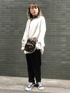 「ワッフル」｜lipstar_officialさん（レディース・154cm）の冬コーディネート