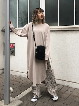 「LIPSTAR（リップスター）のアイテム」を使った、lipstar_officialさん（レディース・154cm）の冬コーディネート