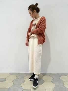「リップスター」｜「アイテム（ジャケット/アウター）」を使った、lipstar_officialさん（レディース・153cm）の春コーディネート