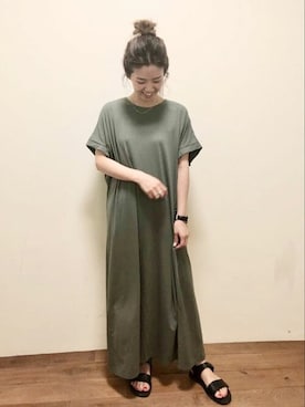 「リップスター」｜「アイテム（ワンピース/ドレス）」を使った、lipstar_officialさん（レディース・152cm）の夏コーディネート