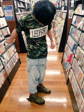 「LEOPARD（レオパード）のアイテム」を使った、jikomnさん（メンズ・165cm）の秋コーディネート