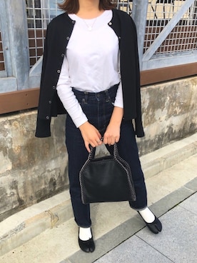 「apres jour mignon（アプレジュールミニョン）のアイテム（パンプス）」を使った、キ ちさん（レディース・155cm）の春コーディネート