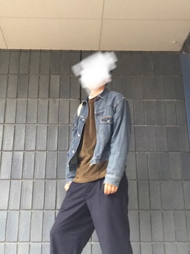 「SEVENDAYS=SUNDAY（セブンデイズサンデイ）のアイテム（スウェット）」を使った、だんごさん（メンズ・177cm）の春コーディネート